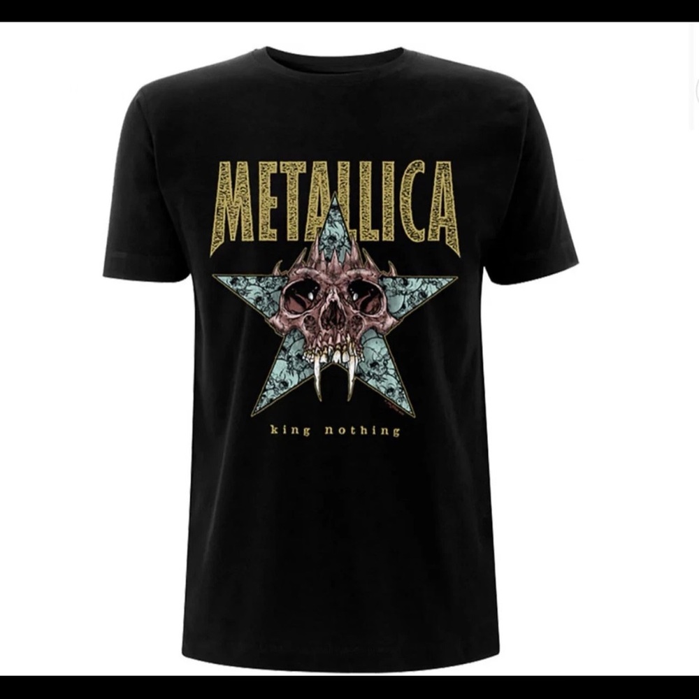 Metallica King Nothing Short-Sleeve Graphic Tee - Black